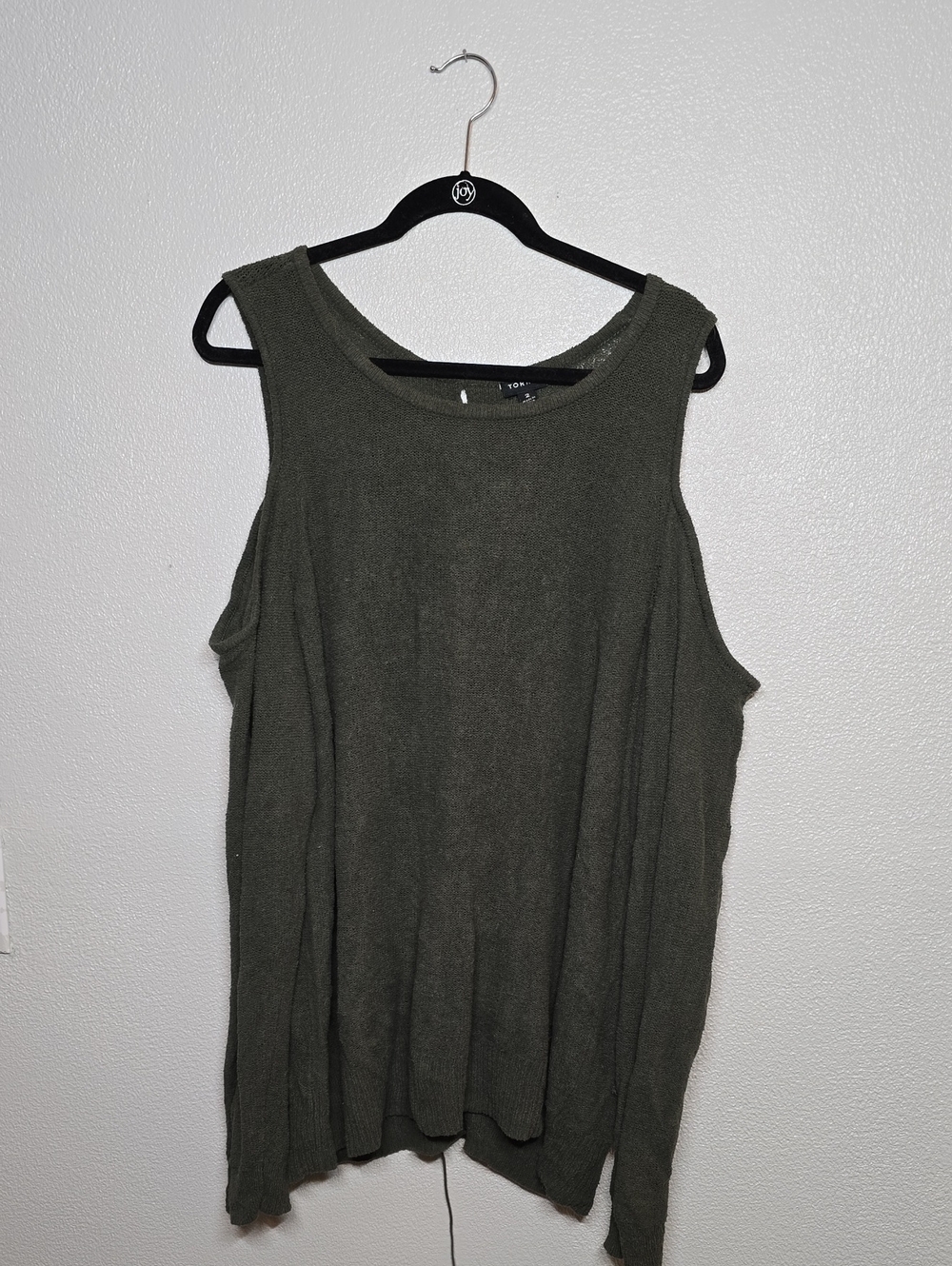 torrid Cold Shoulder Sweater Top
